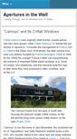 Mobile Screenshot of aperturesinthewall.org